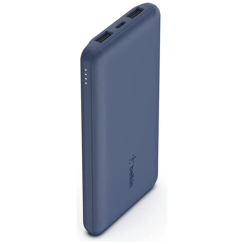 Belkin USB C Portable Power Bank (10000 mAh with 1 USB C Port and 2 USB A Ports for up to 15W Charging for iPhone, Android, AirPods, iPad, and More)  Blue playstation 5, ps5 accessories, playstation games online