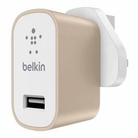 Belkin 12W Fast Charger - Universal 2.4A Home Charging Station - Metallic Gold nintendo switch accessories, buy nintendo switch, best switch games