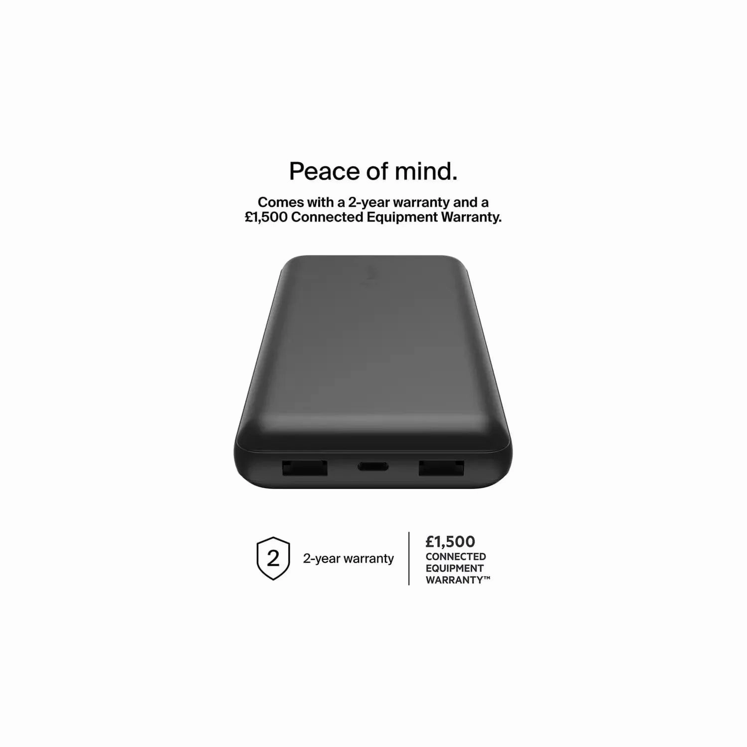 Belkin 20000mAh Portable Power Bank - Black