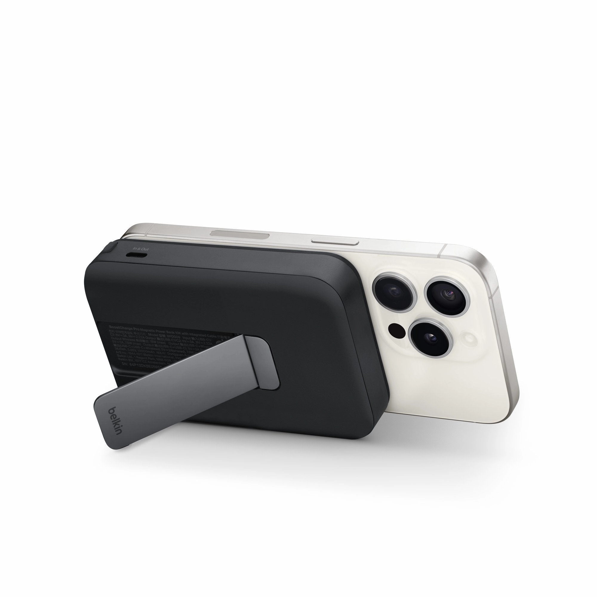 Belkin BoostCharge Pro Magnetic 10K Power Bank with Cable