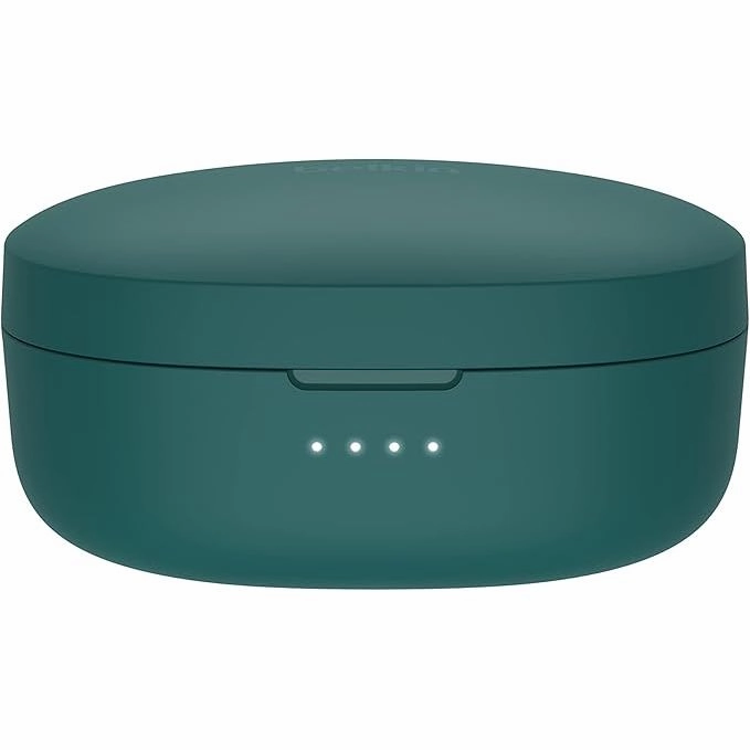 Belkin SoundForm Bolt Wireless Earbuds  28H Battery, IPX4 Water Resistance, Bluetooth Mic - Teal
