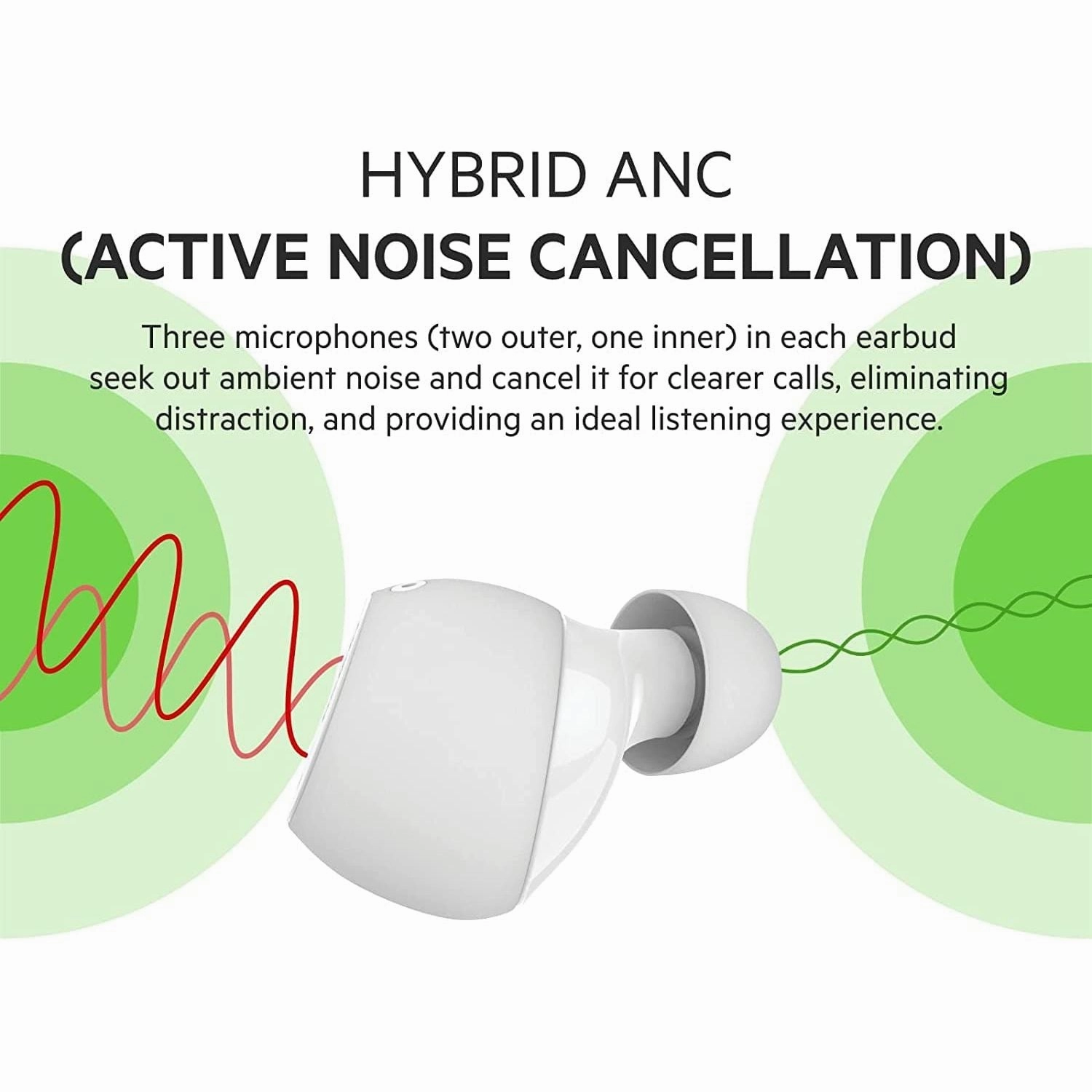 Belkin SoundForm Immerse, True Wireless Earbuds , White