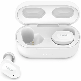 Belkin SOUNDFORM Play True Wireless Earbuds  38H Playtime, IPX5 Water Resistant, 3 EQ Presets - White home and kitchen gadgets, smart home electronics, kitchen tech gadgets