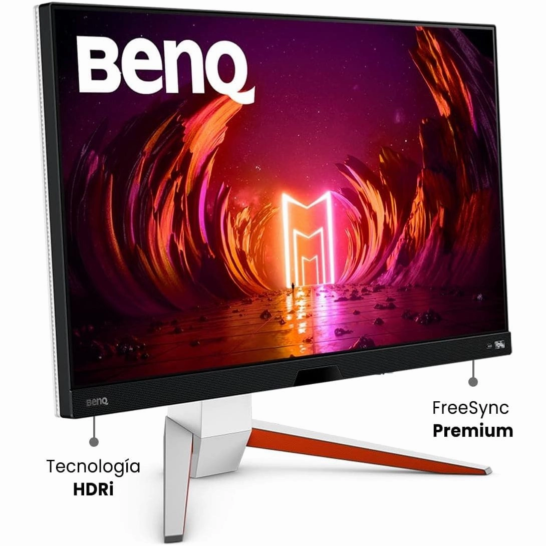 BenQ MOBIUZ EX2710U 4K Gaming Monitor (27 inch, IPS, 144 Hz, 1ms, HDR 600, HDMI 2.1, 48 Gbps full bandwidth, VRR compatible for PS5, remote control)
