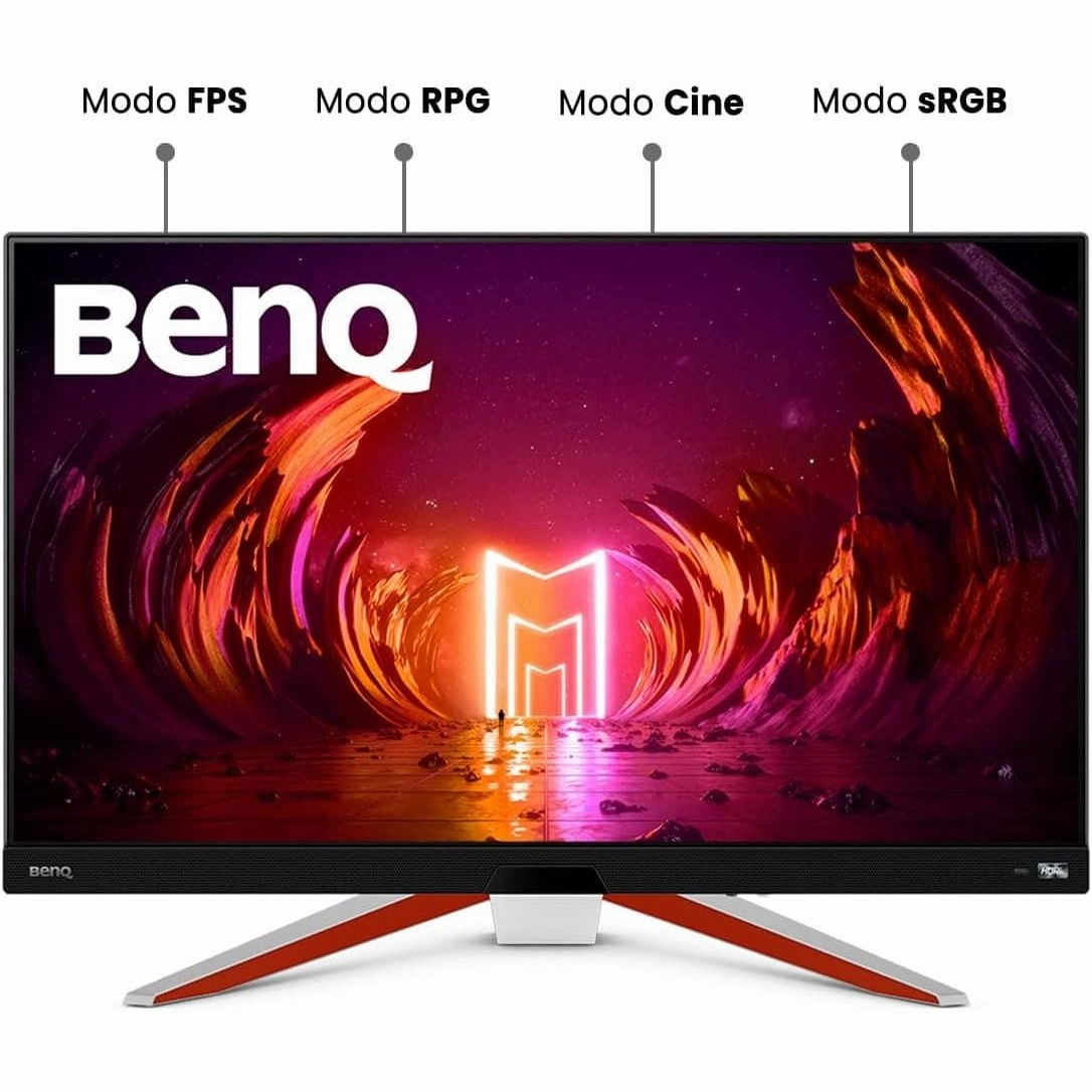 BenQ MOBIUZ EX2710U 4K Gaming Monitor (27 inch, IPS, 144 Hz, 1ms, HDR 600, HDMI 2.1, 48 Gbps full bandwidth, VRR compatible for PS5, remote control)