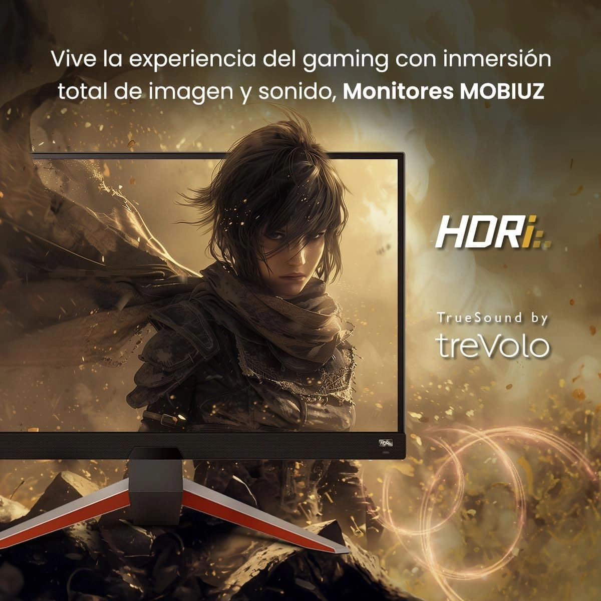BenQ MOBIUZ EX2710U 4K Gaming Monitor (27 inch, IPS, 144 Hz, 1ms, HDR 600, HDMI 2.1, 48 Gbps full bandwidth, VRR compatible for PS5, remote control)
