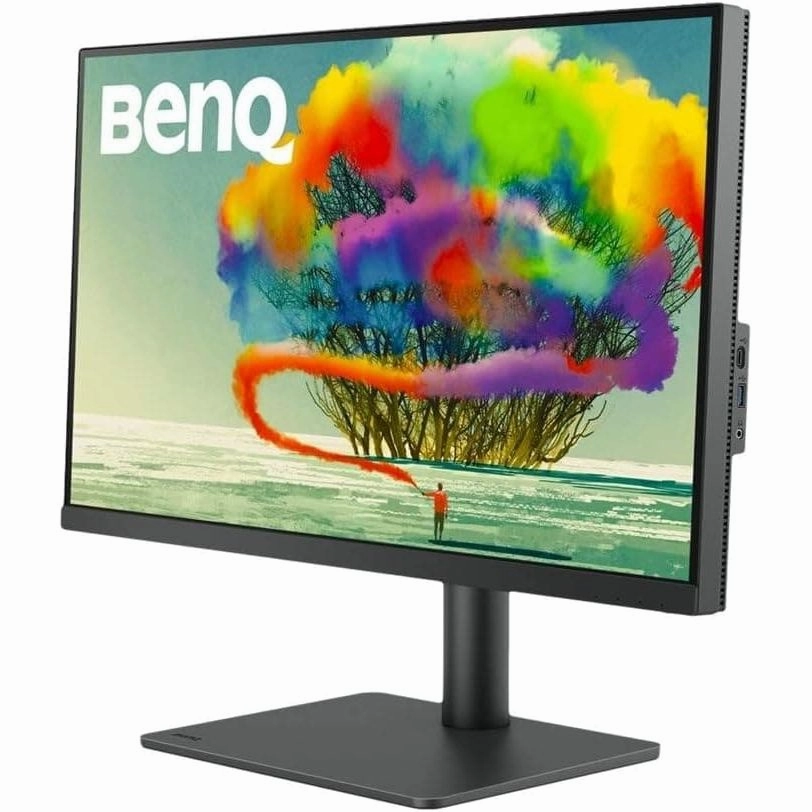 BenQ PD2705U 27 4K Monitor for Mac, UHD, sRGB, Rec.709, HDR10, IPS, AQCOLOR Technology, USB-C, CAD/CAM Mode, Hotkey Puck G2