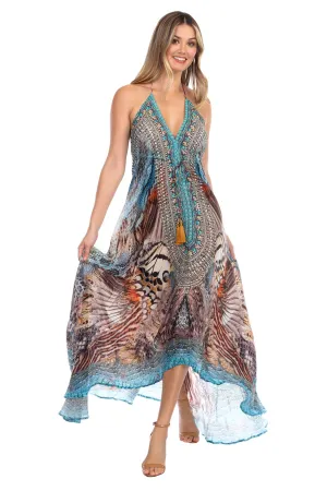 Betty Halter Maxi Dress