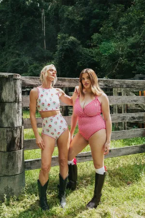 Betty One-Piece Wrap Top (PRE ORDER)