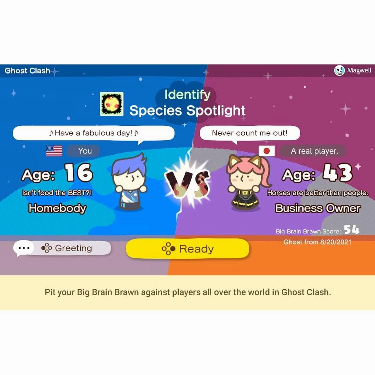 Big Brain Academy: Brain vs Brain (Nintendo Switch)