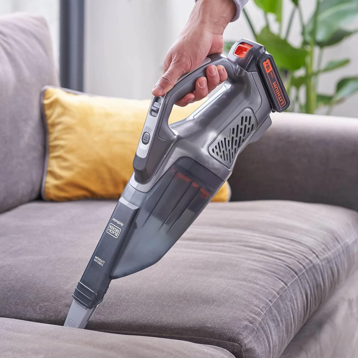 Black and Decker BCHV001 18v Cordless Hand Dustbuster No Batteries