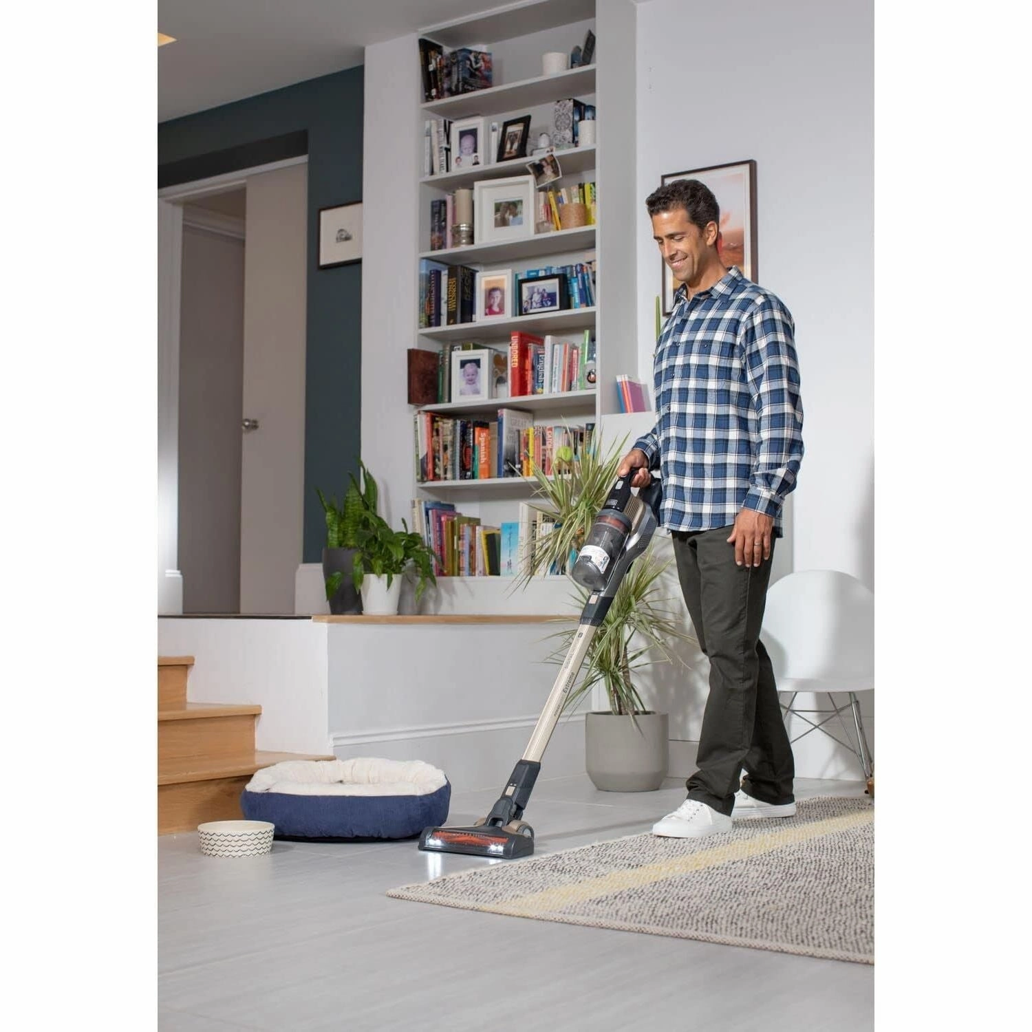 Black Decker BHFEV36B2D-GB Powerseries Extreme Cordless Vacuum Cleaner - Champagne Gold/Grey