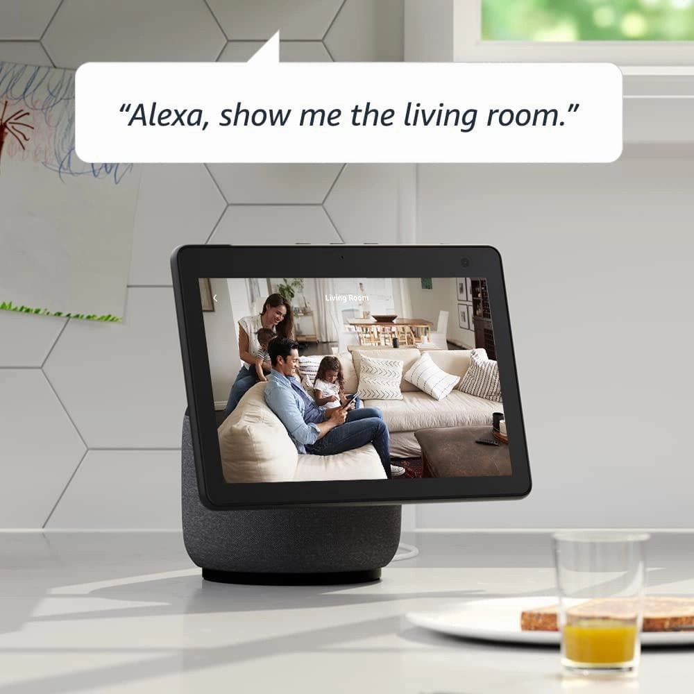 Blink Mini Compact indoor plug-in smart security camera, 1080p HD day and night video, night vision, motion detection, two-way audio, easy setup, Works with Alexa ?? 1 camera (White)