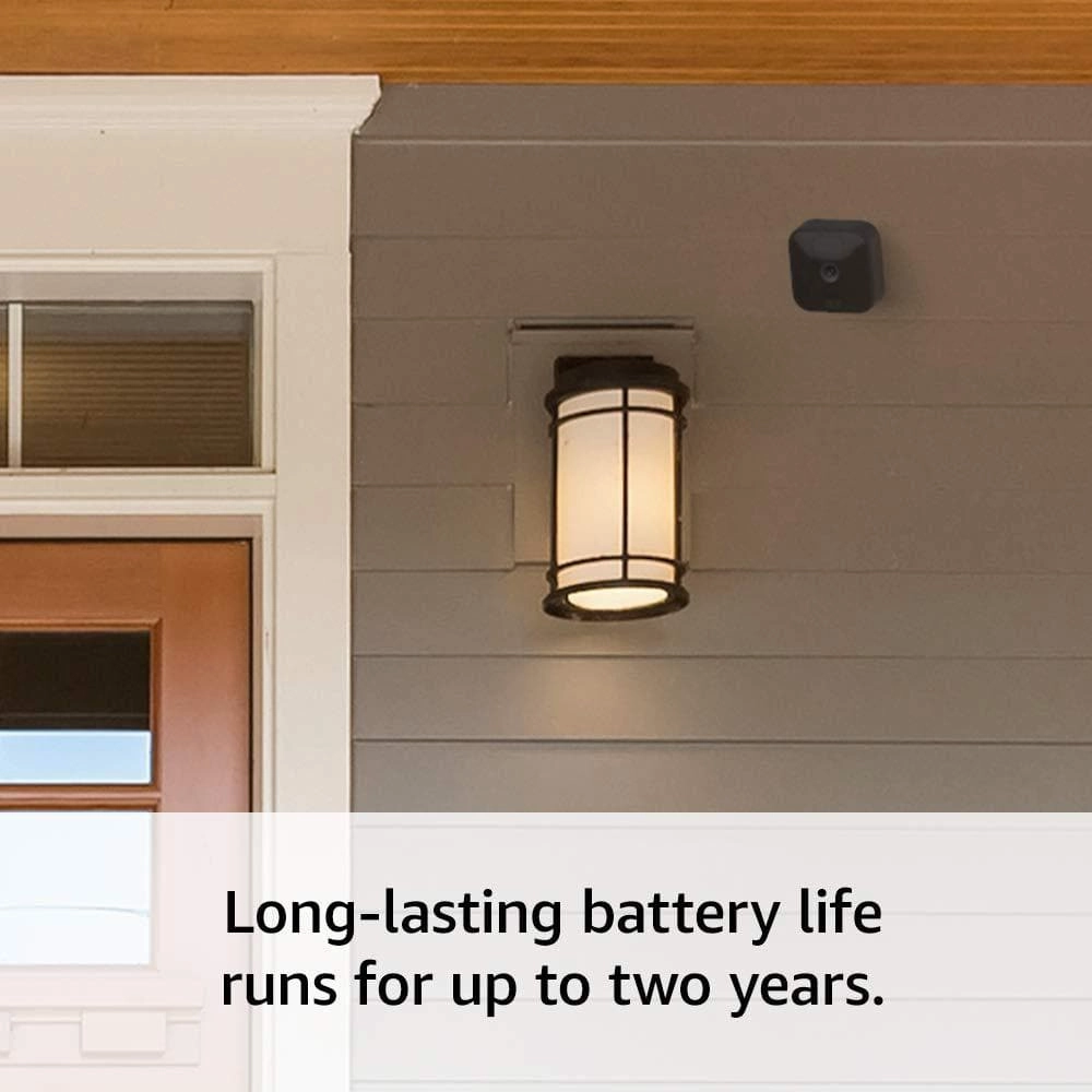 Blink Outdoor with two-year battery life | Wireless HD smart security camera, motion detection, Alexa enabled | 2-Camera System