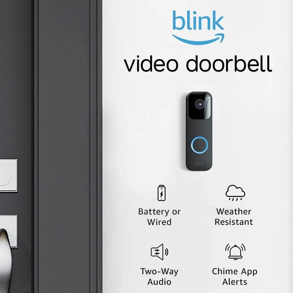 Blink Video Doorbell Wired or Battery