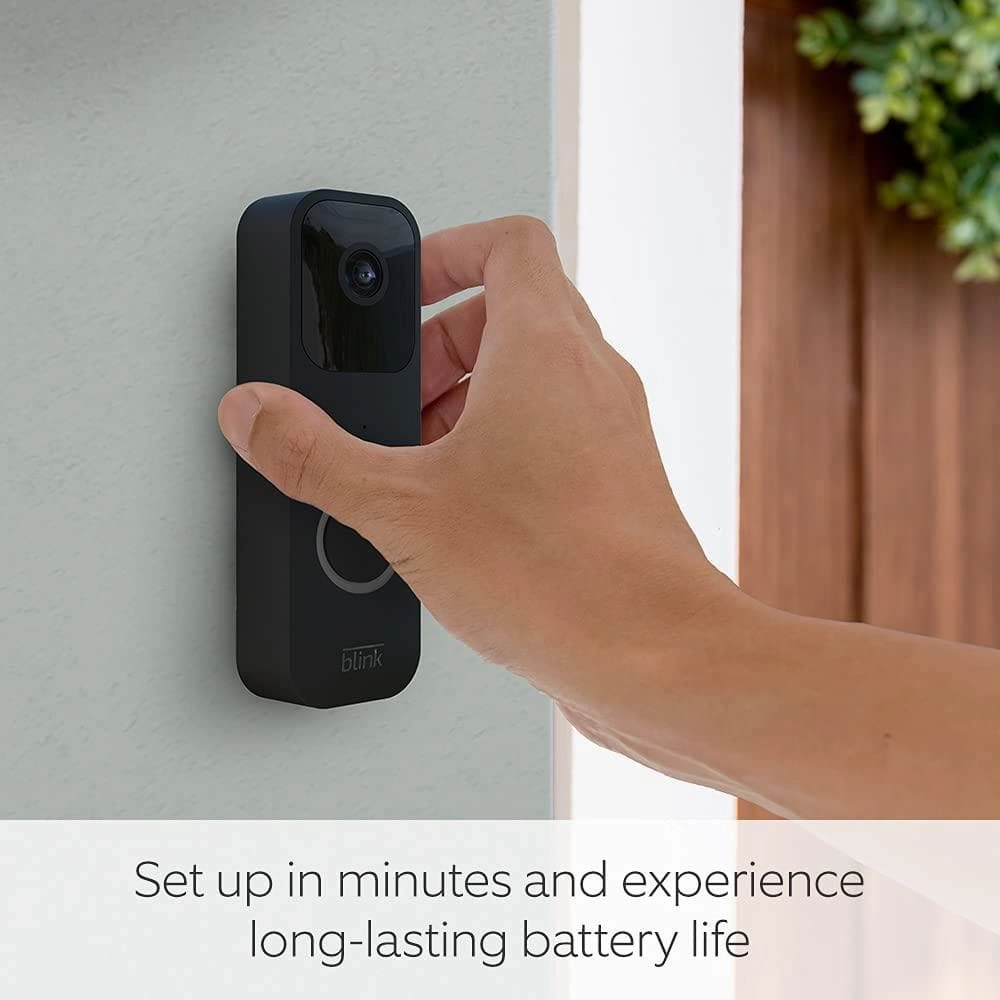 Blink Video Doorbell Wired or Battery