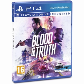 Blood & Truth For PS4 (PS VR) retro gaming consoles,gaming console deals,console games,new game consoles