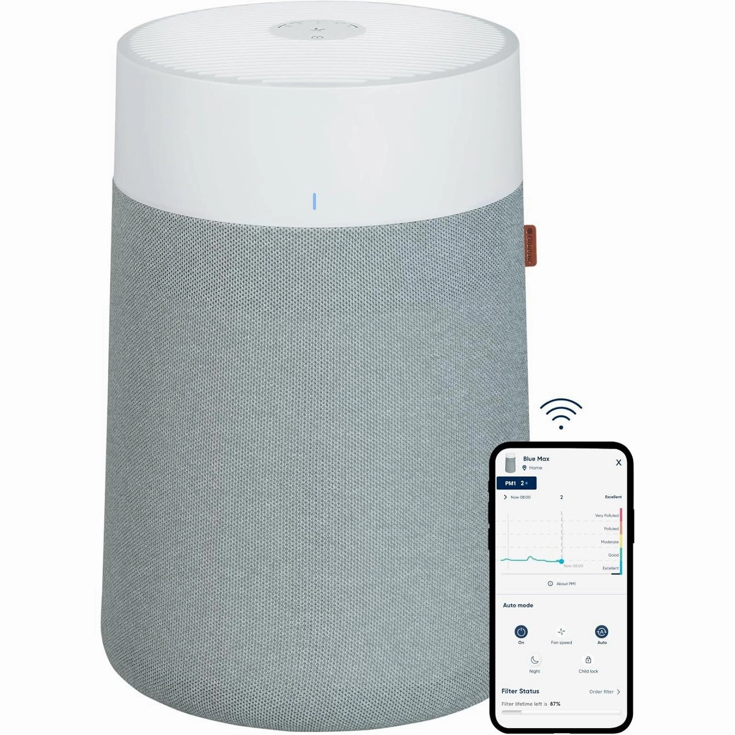 Blueair Blue Max 3350i Smart WiFi Air Purifier  HEPASilent Filter, Covers up to 86m  Removes 99.97% of Pollen, Dust, Mould, Bacteria & Viruses  Activated Carbon for VOCs & Odours xbox console, buy xbox series x, xbox accessories online