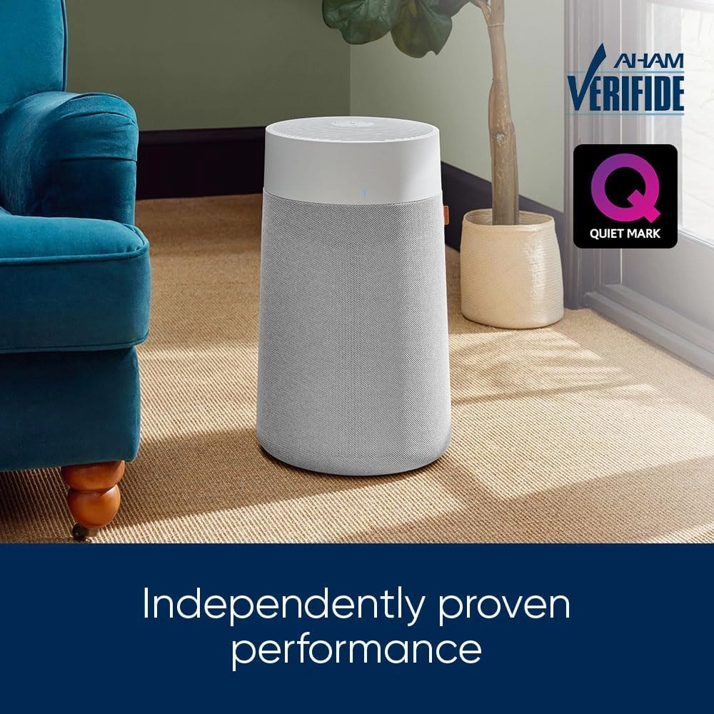 Blueair Blue Max 3350i Smart WiFi Air Purifier  HEPASilent Filter, Covers up to 86m  Removes 99.97% of Pollen, Dust, Mould, Bacteria & Viruses  Activated Carbon for VOCs & Odours