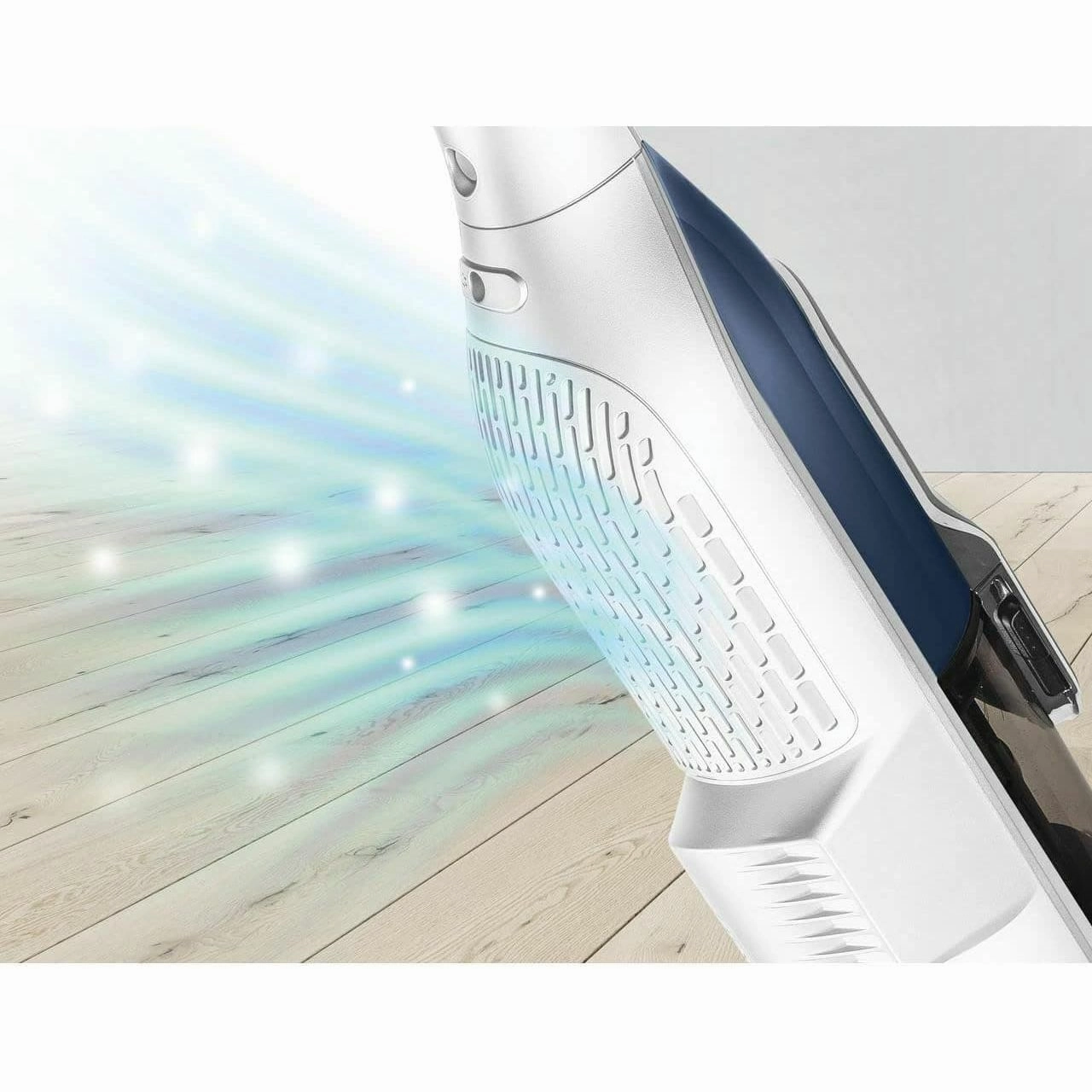 Bosch Athlet Serie 6 BCH86HYGGB ProHygienic 28V Cordless Vacuum Cleaner, 60 Minutes runtime-White, 0.9 liters, 81 Decibeles