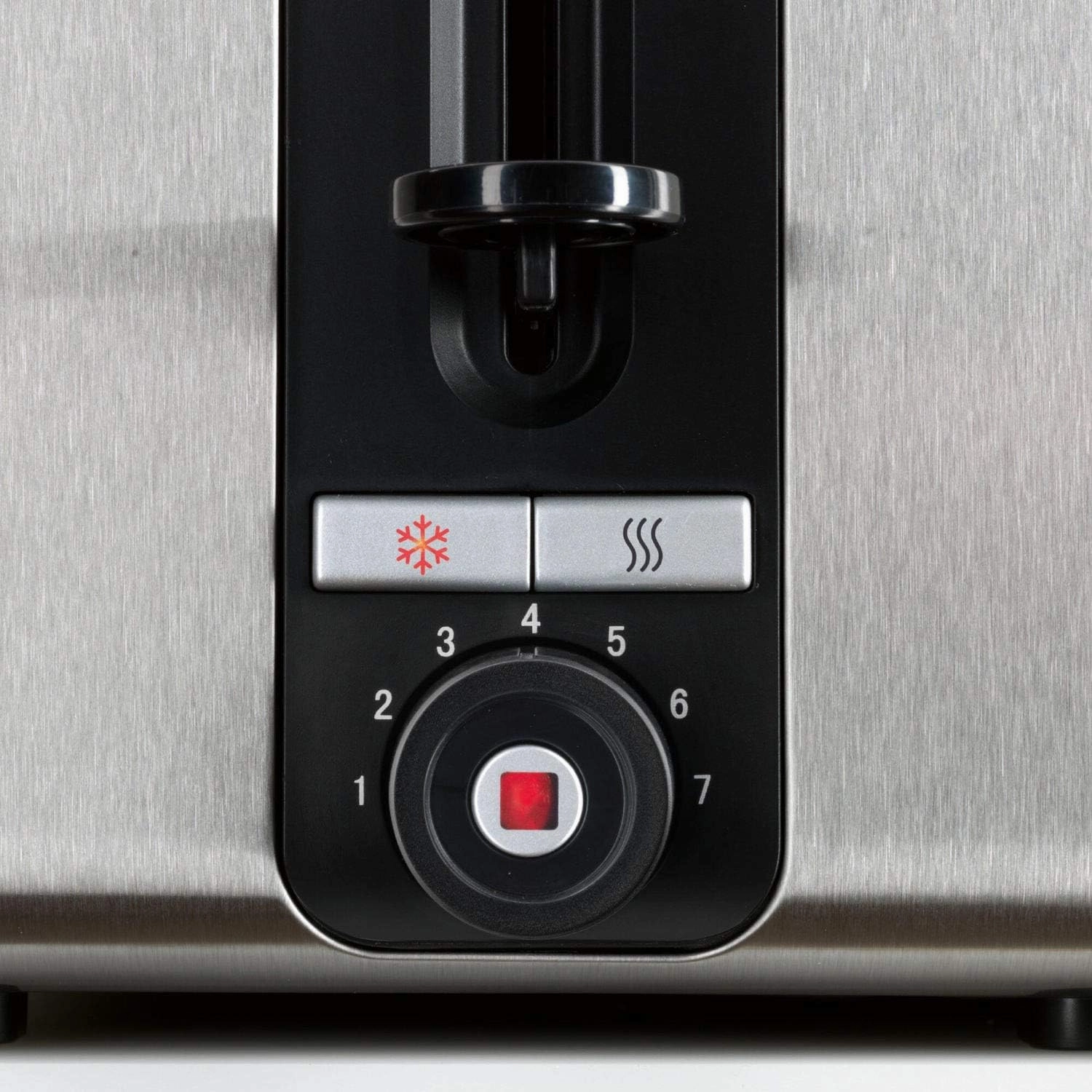 Bosch DesignLine 2-Slice Toaster, 970W, White Stainless Steel