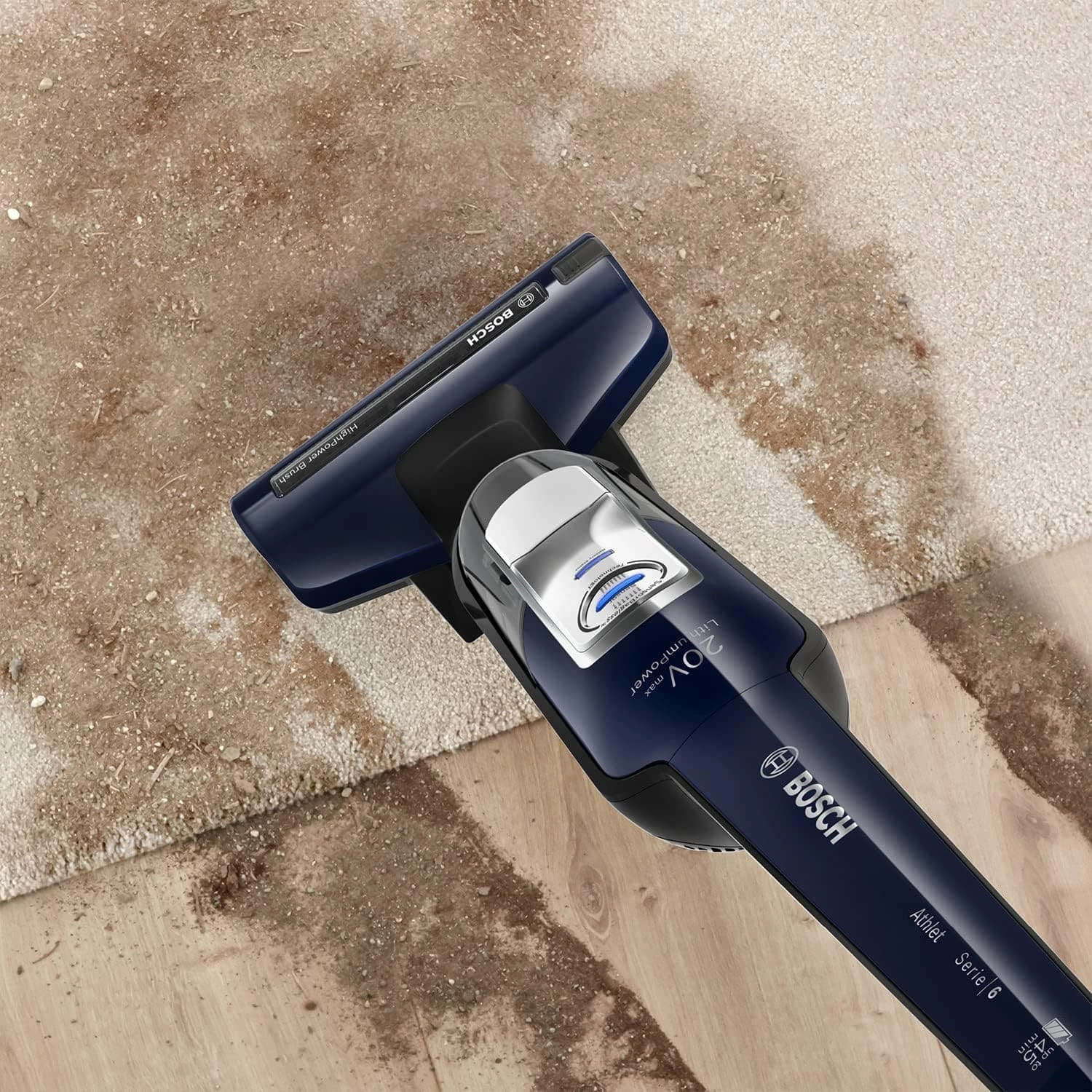 BOSCH Exclusive Series 6 Athlet BCH85N Cordless Vacuum Cleaner  Blue