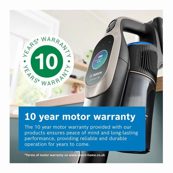 BOSCH Unlimited 10 BBS1041GGB Cordless Vacuum Cleaner - Greige