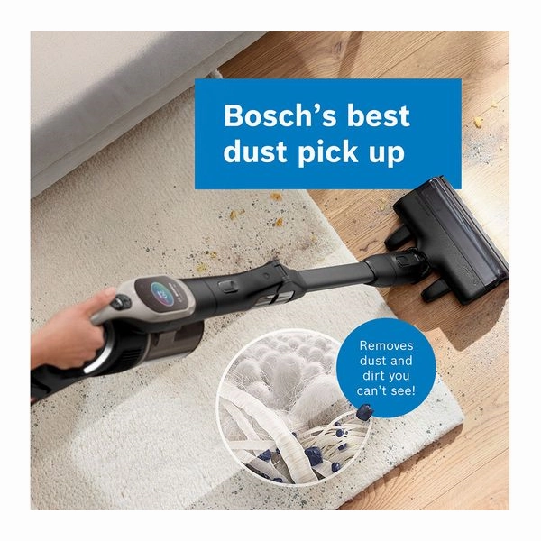 BOSCH Unlimited 10 BBS1041GGB Cordless Vacuum Cleaner - Greige