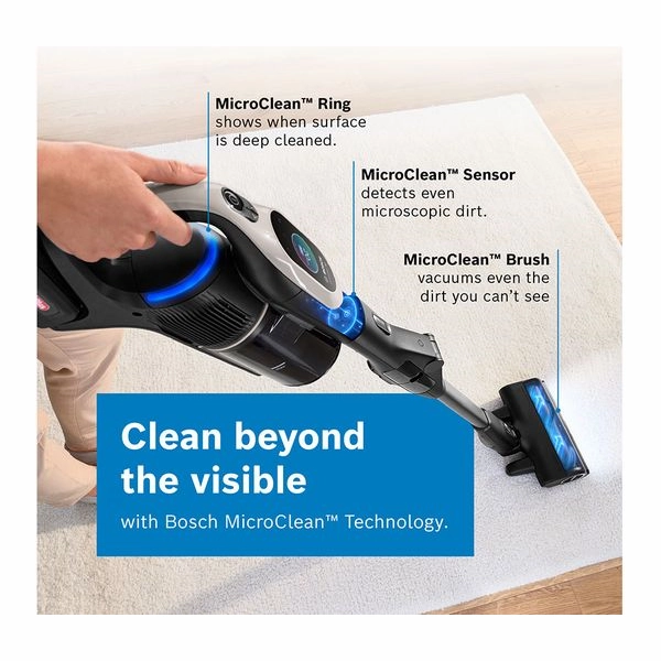 BOSCH Unlimited 10 BBS1041GGB Cordless Vacuum Cleaner - Greige