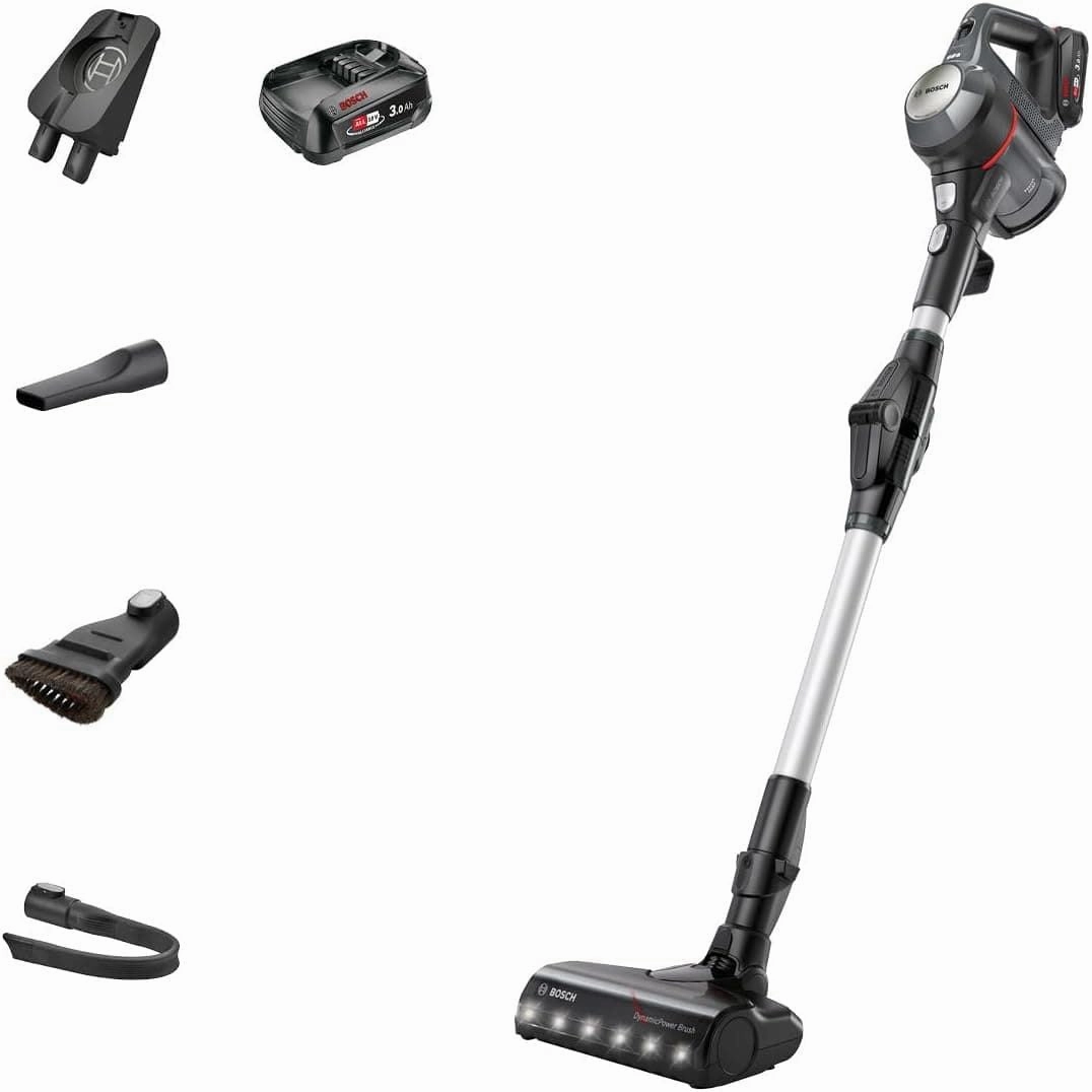 Bosch Unlimited 7 BCS711GB MultiUse Lightweight Cordless Vacuum Cleaner with Auto Detect, Flex Tube and Accessories, 1 Battery 40 minutes runtime - Anthracite phone accessories, mobile phone cases, best charging cable