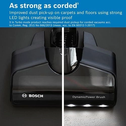 Bosch Unlimited 7 BCS711GB MultiUse Lightweight Cordless Vacuum Cleaner with Auto Detect, Flex Tube and Accessories, 1 Battery 40 minutes runtime - Anthracite