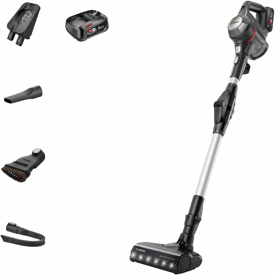 Bosch Unlimited 7 BCS711GB MultiUse Lightweight Cordless Vacuum Cleaner with Auto Detect, Flex Tube and Accessories, 1 Battery 40 minutes runtime - Anthracite xbox console, buy xbox series x, xbox accessories online