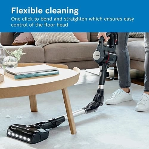 Bosch Unlimited 7 BCS711GB MultiUse Lightweight Cordless Vacuum Cleaner with Auto Detect, Flex Tube and Accessories, 1 Battery 40 minutes runtime - Anthracite
