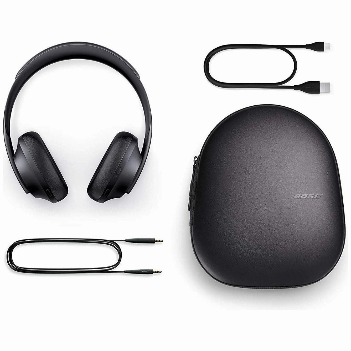 Bose - Headphones 700 Wireless Noise Cancelling Over-the-Ear Headphones Triple Black