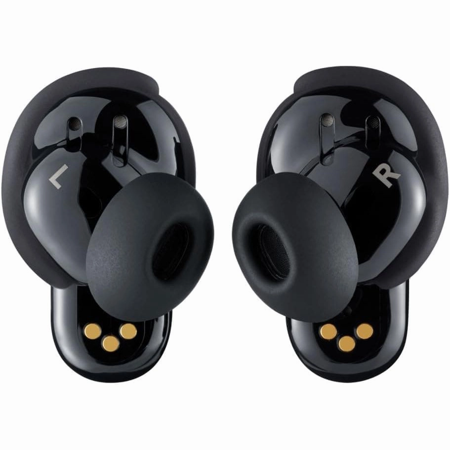 Bose Quiet Comfort Ultra Wireless Noise Cancelling Earbuds with Bluetooth & Spatial Audio, Black