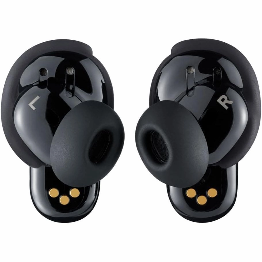 Bose Quiet Comfort Ultra Wireless Noise Cancelling Earbuds with Bluetooth & Spatial Audio, Black