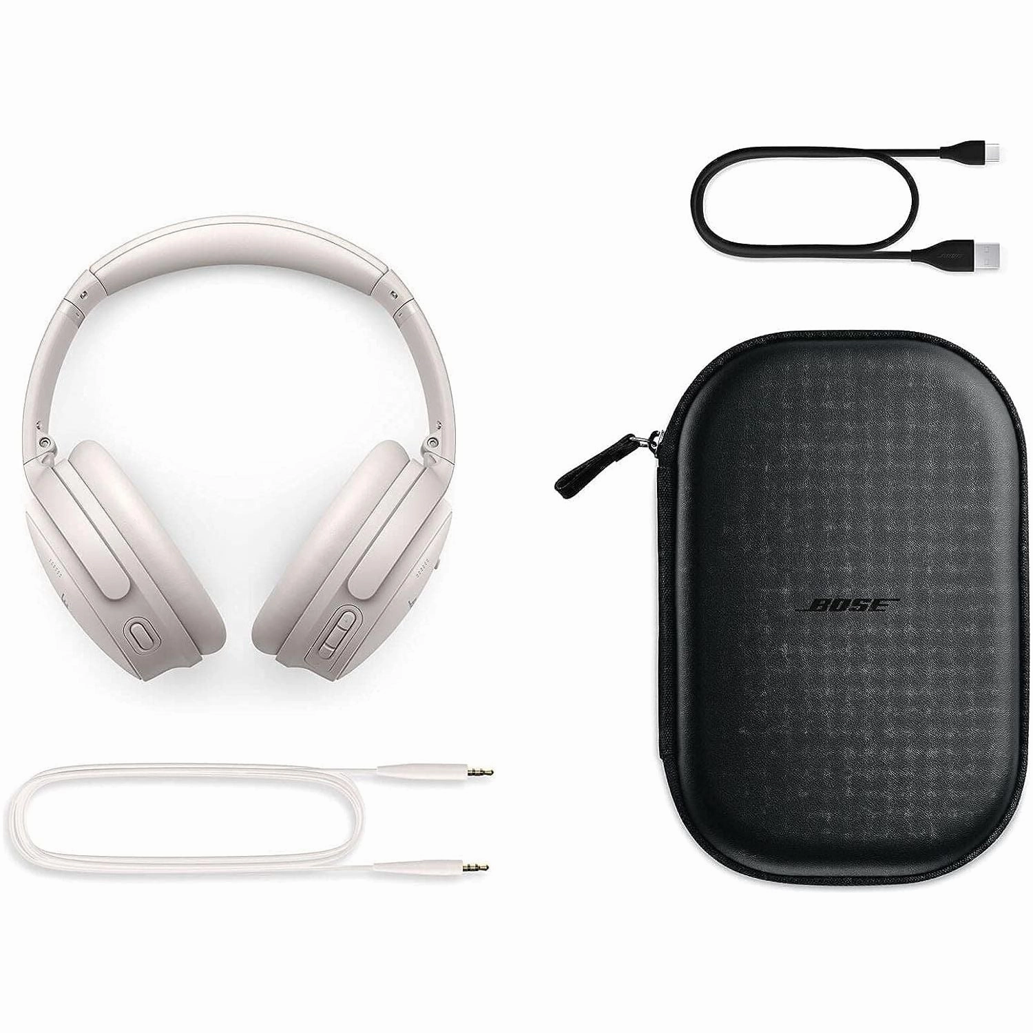 Bose QuietComfort 45 Over-Ear Wireless Headphones - White