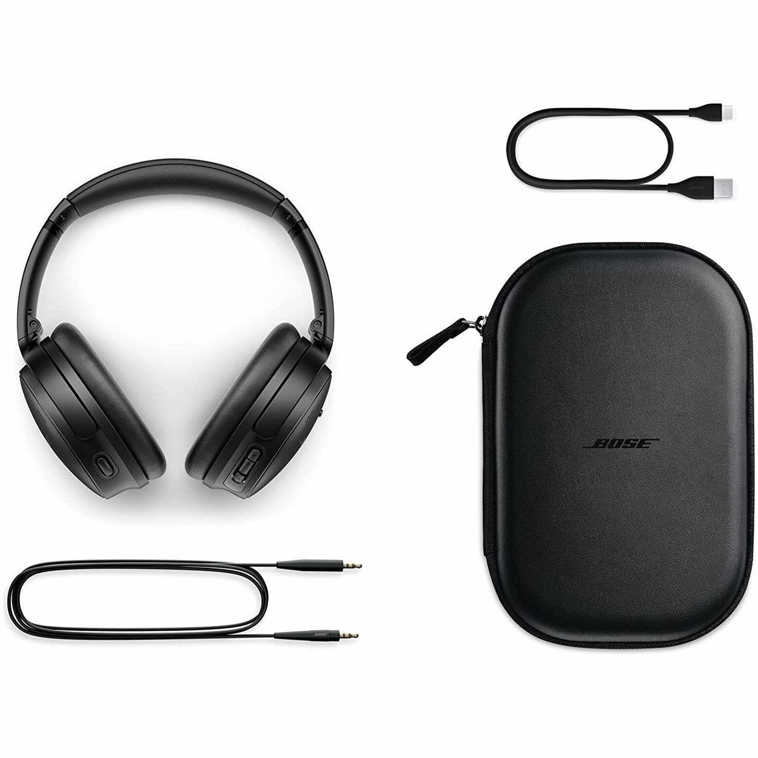 BOSE QuietComfort 45 Wireless Bluetooth Noise-Cancelling Headphones - Black