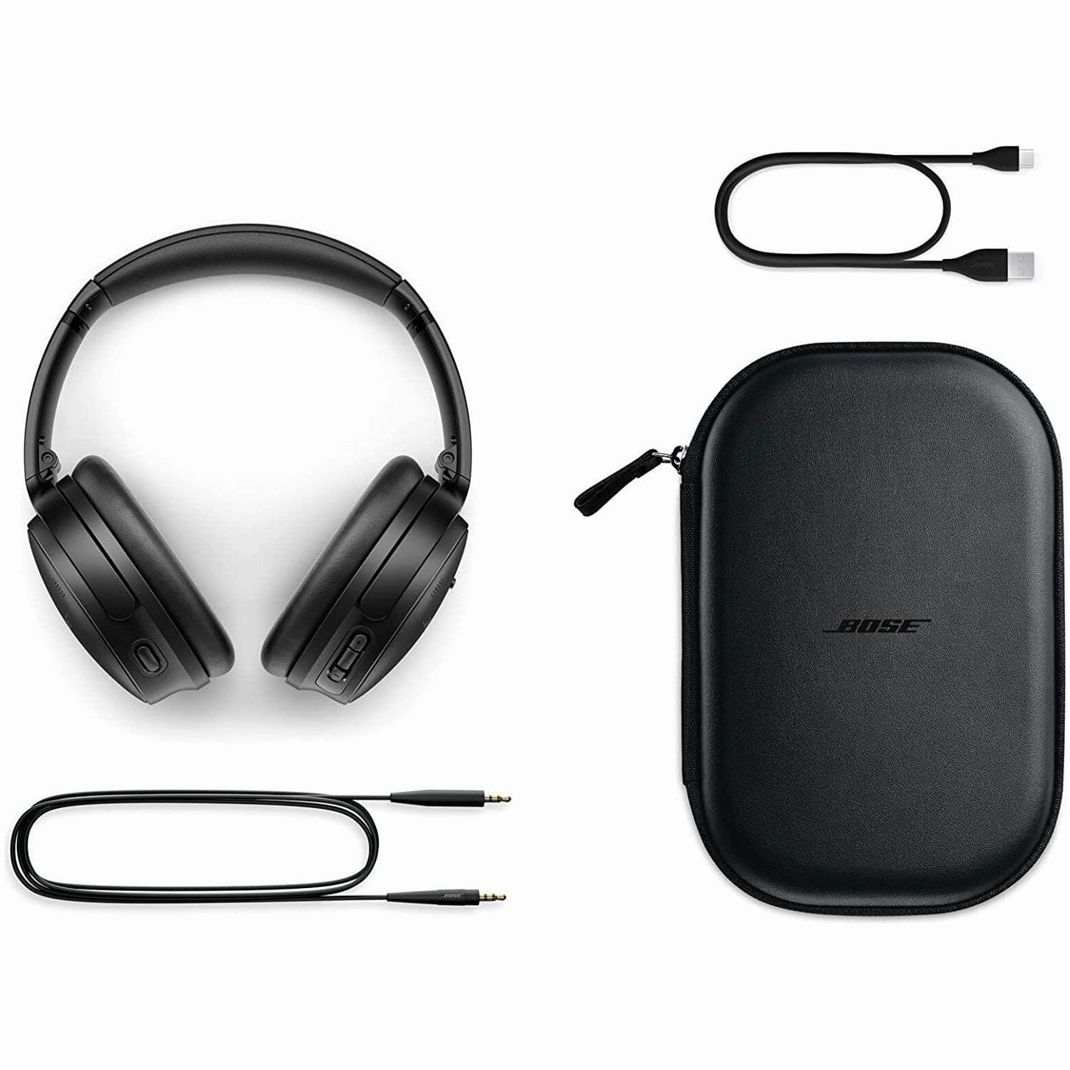 BOSE QuietComfort 45 Wireless Bluetooth Noise-Cancelling Headphones - Black