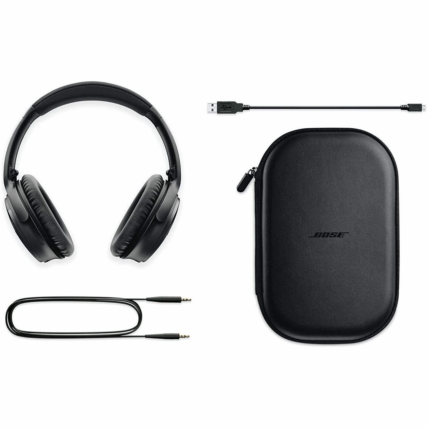 BOSE QuietComfort QC35 II Wireless Bluetooth Noise-Cancelling Headphones - Black