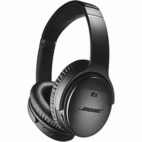 BOSE QuietComfort QC35 II Wireless Bluetooth Noise-Cancelling Headphones - Black wireless headphones, best over ear headphones, noise cancelling headphones