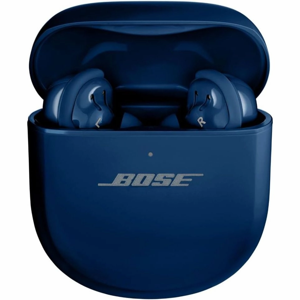 Bose QuietComfort Ultra Wireless Earbuds  Bluetooth Noise Cancelling with Spatial Audio, World-Class Noise Cancellation, Lunar Blue (Limited Edition)