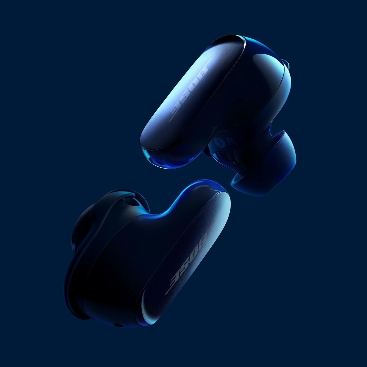 Bose QuietComfort Ultra Wireless Earbuds  Bluetooth Noise Cancelling with Spatial Audio, World-Class Noise Cancellation, Lunar Blue (Limited Edition)