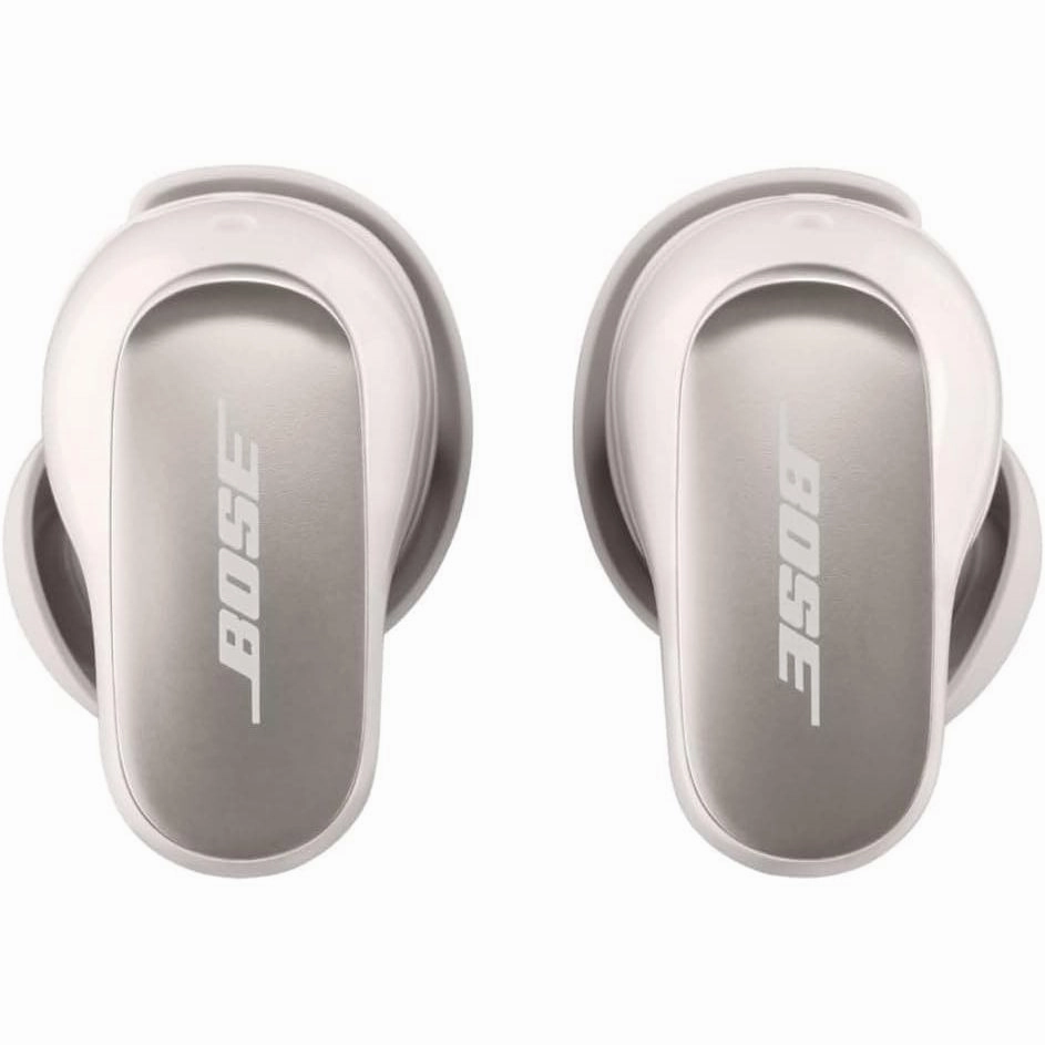 Bose QuietComfort Ultra Wireless Noise Cancelling Earbuds, Bluetooth Noise Cancelling Earbuds with Spatial Audio and World-Class Noise Cancellation, White Smoke