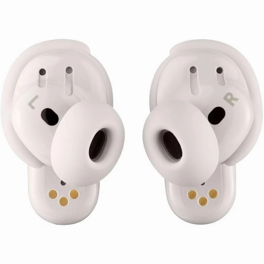 Bose QuietComfort Ultra Wireless Noise Cancelling Earbuds, Bluetooth Noise Cancelling Earbuds with Spatial Audio and World-Class Noise Cancellation, White Smoke