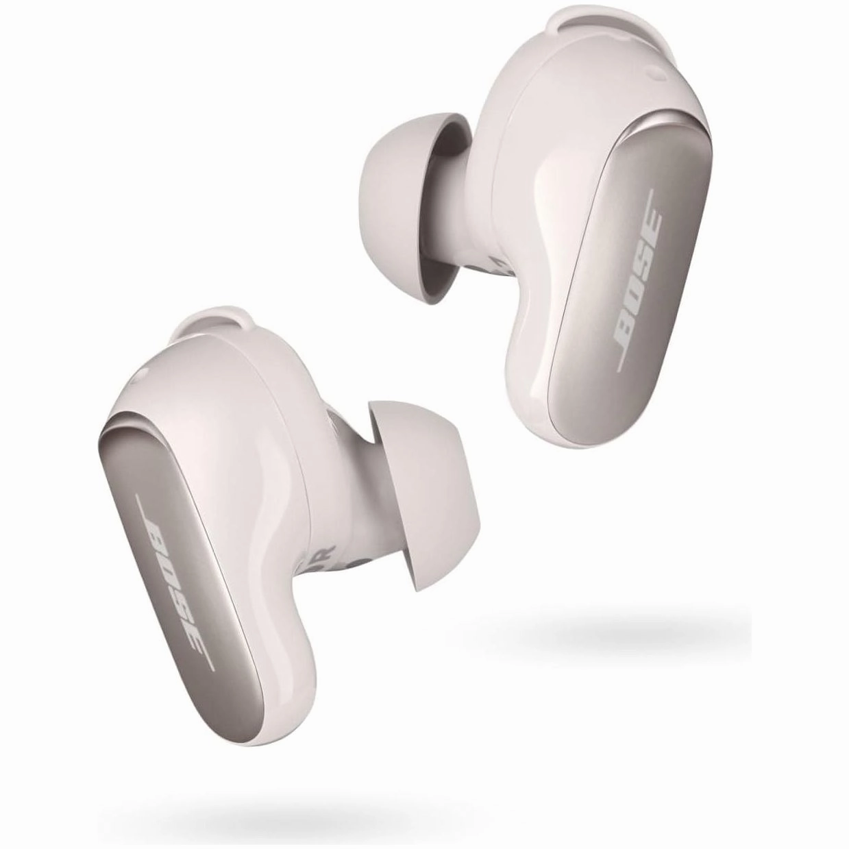 Bose QuietComfort Ultra Wireless Noise Cancelling Earbuds, Bluetooth Noise Cancelling Earbuds with Spatial Audio and World-Class Noise Cancellation, White Smoke bluetooth headphones, cheap wireless headphones, headphones with mic