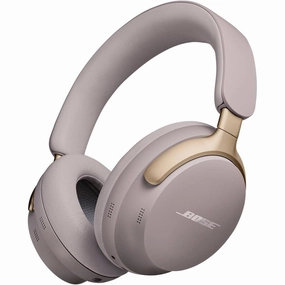 Bose QuietComfort Ultra Wireless Noise Cancelling Headphones with Spatial Audio, 24-Hour Battery, Mic - Sandstone (Limited Edition) home and kitchen gadgets, smart home electronics, kitchen tech gadgets