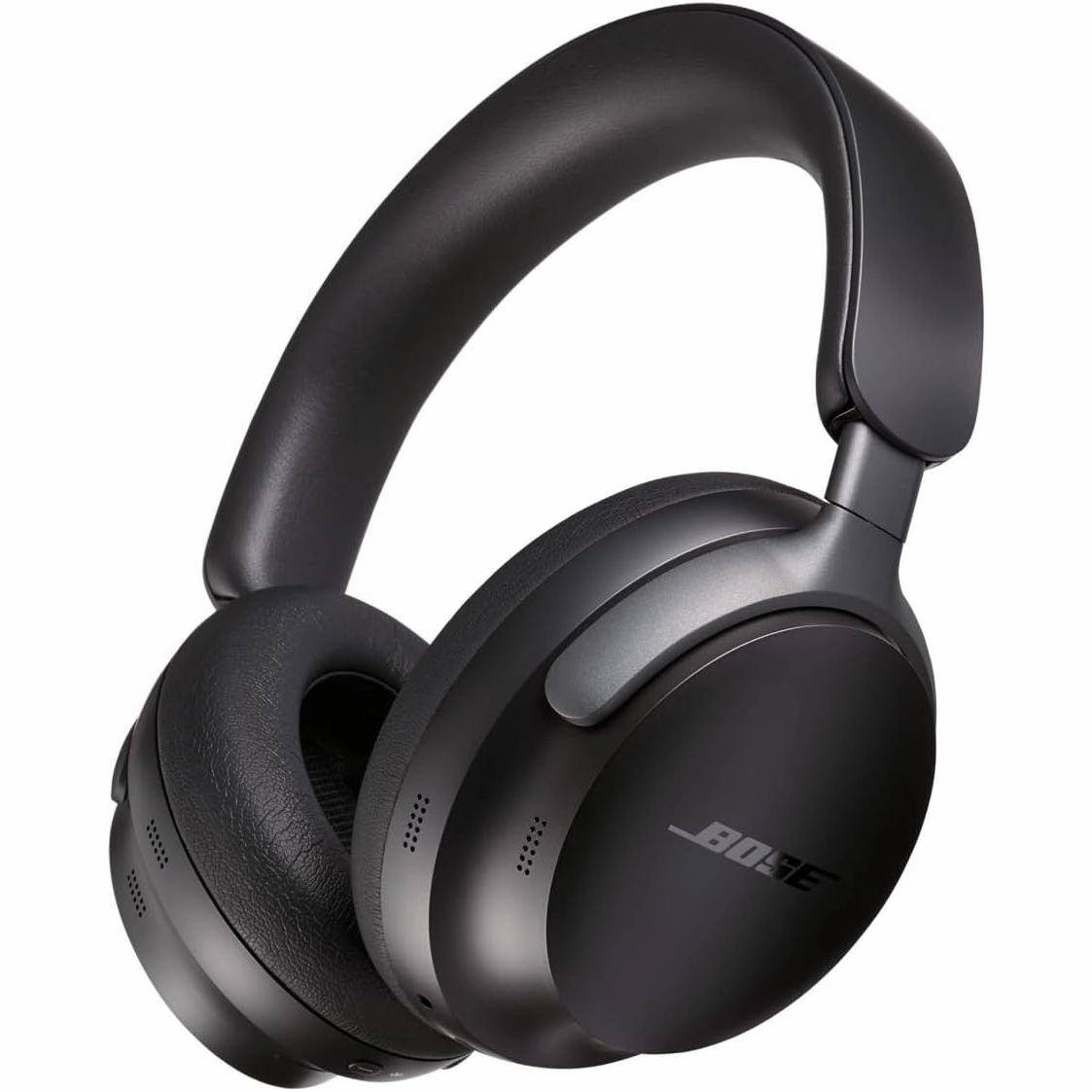Bose QuietComfort Ultra Wireless Noise Cancelling Headphones with Spatial Audio, Over-the-Ear Headphones with Mic, Up to 24 Hours of Battery Life, Black earbuds and headphones, true wireless earbuds, noise cancelling earbuds