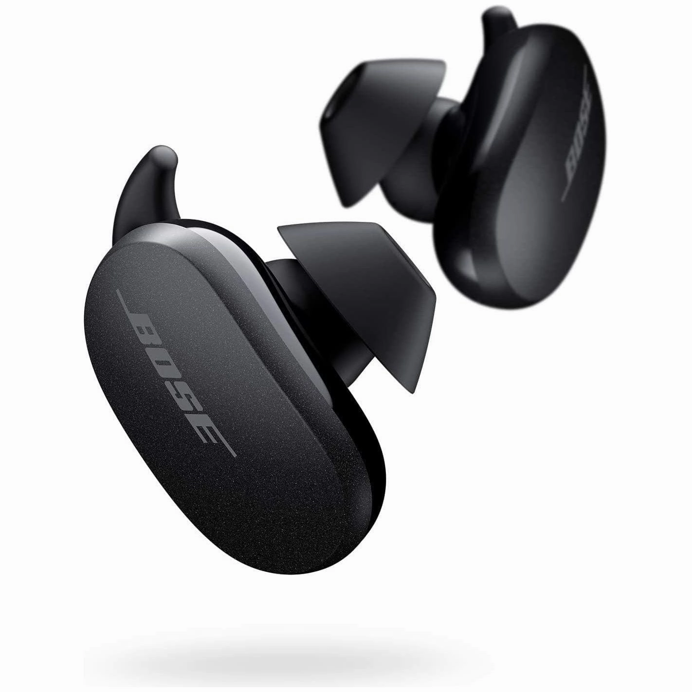BOSE QuietComfort Wireless Bluetooth Noise-Cancelling Earbuds - Triple Black