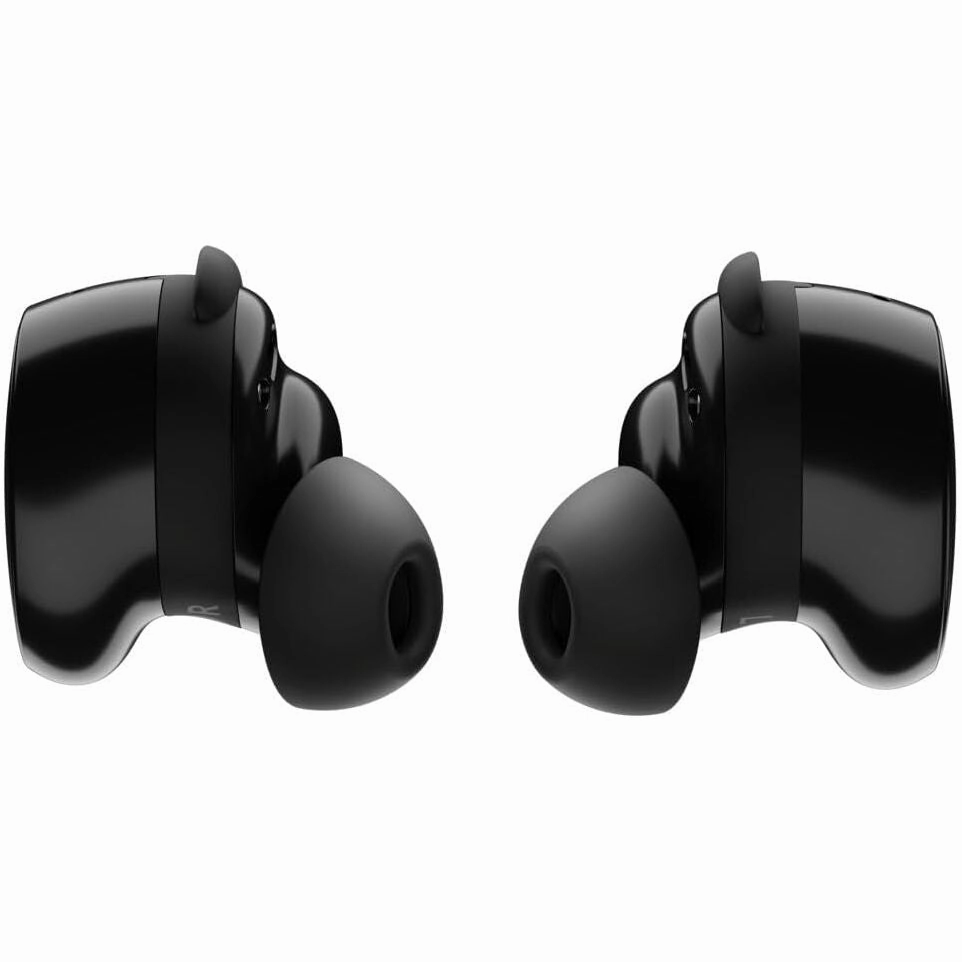 Bose QuietComfort Wireless Noise-Cancelling Earbuds, Lifestyle Bluetooth Earbuds with Active Noise Cancellation, Up to 8.5 Hours of Battery Life, Black